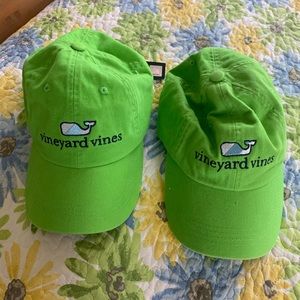 Matching vineyard vines hats
